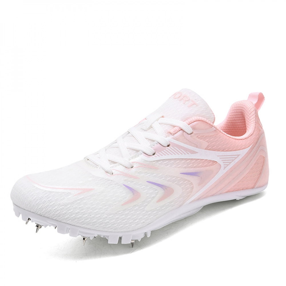 ChiVerve Track and Field Shoes for Men Women 8 Spikes Boys and Girls Kids Running Racing Shoes