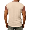 thumbnail image 6 of Casual Pocket Tee Shirts Mens V Neck Casual Short Sleeve Summer Basic Oversized Tops Summer Lightweight Plus Size Shirts Ginger L, 6 of 9