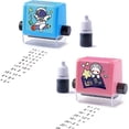 thumbnail image 1 of Teaching Stamps for Kids,Smart Math Roller Stamps,Refillable Ink Math Practice Stamp,Multiplication and Division Math Learning Roller Stamp Within100, 1 of 5