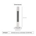 thumbnail image 2 of Ventilador de Torre Eurogar 35' 3 Velocidades Oscilación EUVENTOR01, 2 of 7