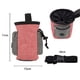 thumbnail image 5 of Bolsa de golosinas para perros, bolsa de golosinas para perros pequeños a grandes, lleva fácilmente juguetes para mascotas, croquetas, golosinas, dispensador de bolsas para excrementos integrado, 5 of 8