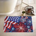 thumbnail image 4 of Patriotic Doormat Independence Day Outdoor Doormats Fireworks Celebrate Out Door Mats for Home Entrance Welcome Home Decorations Prime for Independence Day House Porch Front Door Decoration 16x24In, 4 of 6