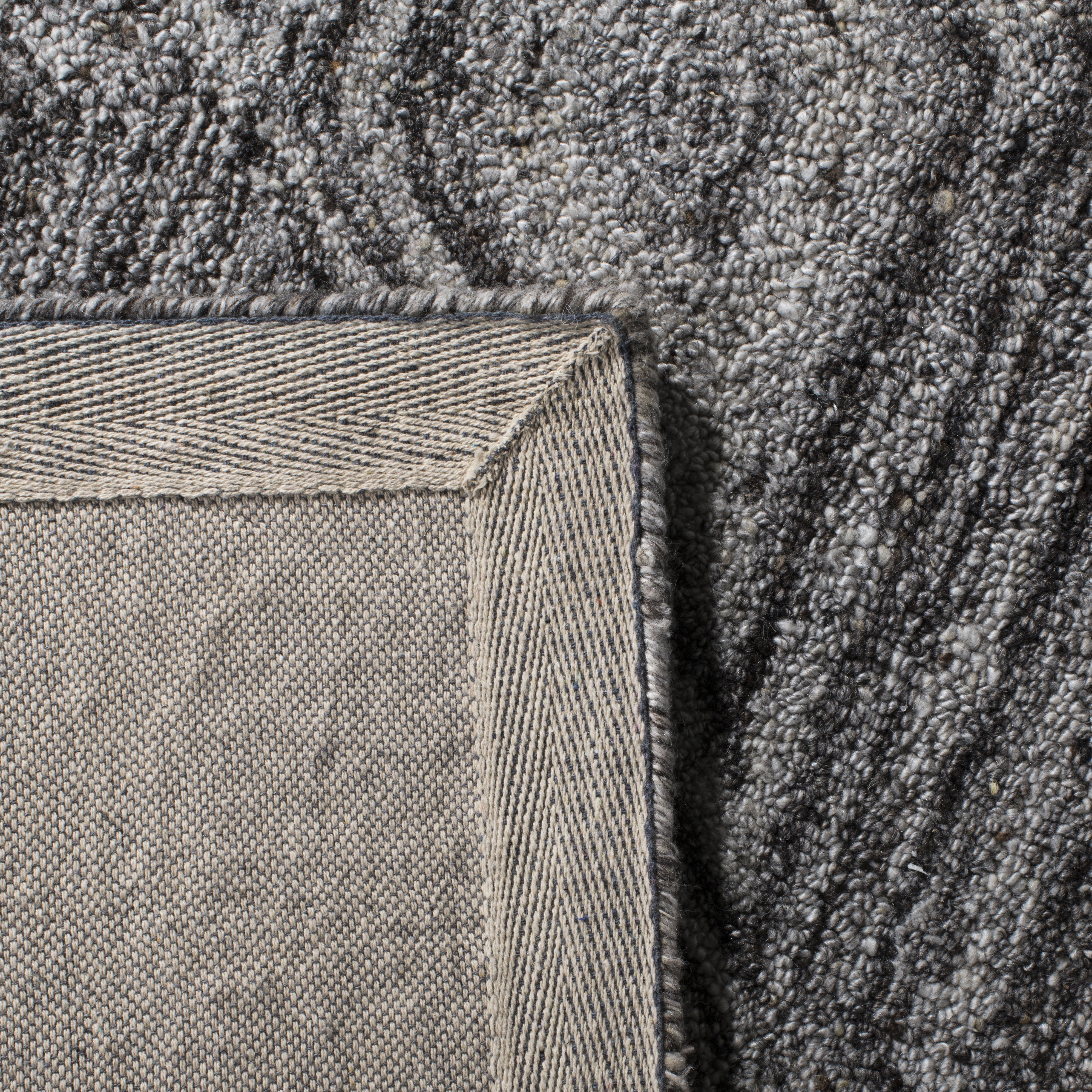 SAFAVIEH Abstract Keigh Geometric Runner Rug, Gray/Black, 2'3" x 8'
