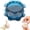 Blue, variant on Clear Manual Garlic Twister and Ginger Mincer Tool, 2026 New Garlic Crusher, Portable Manual Garlic Chopper for Kitchen Cooking, Compact Herb Mincer for Home Cooks