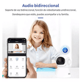 thumbnail image 2 of Cámara de Seguridad LAB.G 360° Wifi 2mp Visión Nocturna 1080p Blanco, 2 of 5