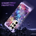 thumbnail image 2 of Casetego for Samsung Galaxy S24 Ultra 5G Case,Rugged Heavy Duty Sturdy Shockproof Protection Rugged Hard PC+Soft TPU Bumper Case,Shiny Purple, 2 of 8