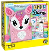 Creativity for Kids Deer Diary- Child Craft Kit for Boys and Girls Ages 6-8+