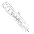 thumbnail image 2 of Home Made Sugar Thermometer For Cooking Candy Or Jam, Deep Frying And General Kitchen Use, Stainless Steel, 30.5 Cm, 2 of 5