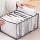thumbnail image 1 of Caja de almacenamiento de ropa interior para el hogar Artefacto de almacenamiento de jeans Rejilla de almacenamiento de subformato Caja de mosaico de calcetines de dormitorio Malla, 1 of 2