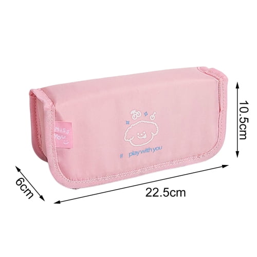 Wishkey Cute Dino Pencil Pouch Big Pencil Case for Kids Stationery  Organizer Pen Pouch Pink Online in India, Buy at Best Price from   - 12762439