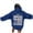 Blue, variant on EDFBUYKRS Female Long Sleeve Hoodie Women's Word Graphic Hooded Sweatshirt Preppy Long Sleeve Casual Pullover Top Soft Crewneck Loungewear Apparel Xxl