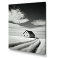 thumbnail image 2 of Designart "Monochrome Minimalist Country Charm Of The Barn I" Barns Canvas Art Print, 2 of 7