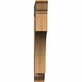 thumbnail image 2 of Ekena Millwork 6"W x 44"D x 44"H Westlake Traditional Rough Sawn Bracket, Western Red Cedar, 2 of 13