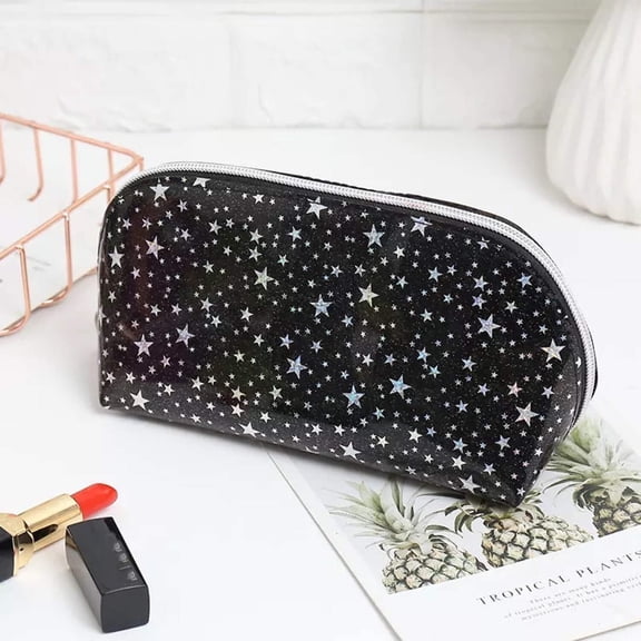 Starry Sky Clear Jelly Cosmetic Makeup Bag