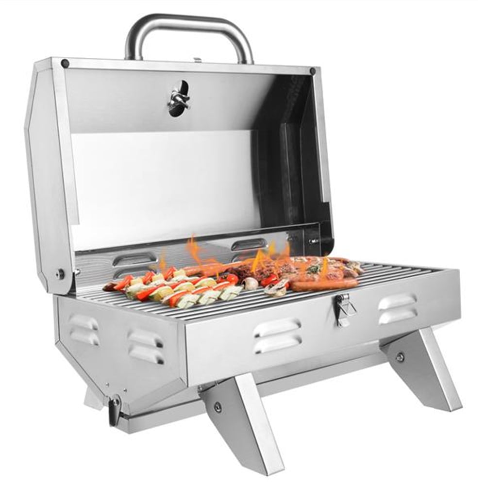 EastVita Portable Gas Grill Stove Zokop Tg5u Square Stainless Steel Bbq Stove