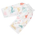 thumbnail image 3 of Pantalones de pañal impermeables para bebés y niños con patrón de conejito de dibujos animados, pantalones suaves para entrenamiento para ir al baño para niños y niñas, para usar de día y de noche M, 3 of 8