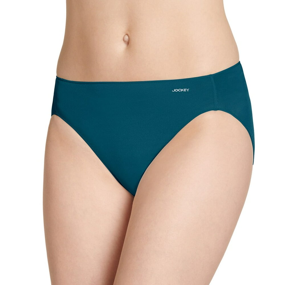 Jockey Jockey No Panty Line Promise Hi Cut Panty 1338 Gypsy Teal