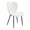 A-Black, White, variant on Dining Chairs Set of 4 Olive Green PU Leather Metal Black 33.3" for Kitchen
