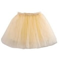 thumbnail image 2 of Delliss Girl's Layered Tutu Skirt Grid Tulle Princess Sparkle Dressy Skirt, 2 of 8