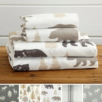 Lodge Printed Microfiber Sheet Set By Home Fashion Designs