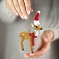 thumbnail image 4 of Fridja Christmas Ornaments Christmas Deer Imitation Elk And Sika Deer Pendant Cross-border Manual Plush Toy Decoration Pendant, 4 of 7