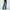 Blue, variant on Hanas Pants New Wide Leg Jeans For Women Seamed Front Wide Leg Jeans Solid Color Casual Fashion Trousers Blue/L