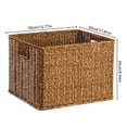 thumbnail image 3 of CreativeArrowy Organisation Cabinet Storage Box Imitated Rattan Home Decoration Household Goods Store Nordic Style Durable Woven Basket, 3 of 18