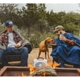 thumbnail image 3 of Field Blanket - Microfleece, Water Resistant, Portable, Durable, Indoor/Outdoor Camp Blanket (84 in × 50 in) - Midnight Blue, 3 of 9