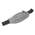 thumbnail image 1 of Bolsillos con cremallera de moda para hombres y mujeres, para hacer ejercicio, viajar y ocio, para llevar el teléfono móvil, color gris, 1 of 5