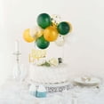 thumbnail image 5 of Efavormart Set of 12 Confetti Balloon Cloud Cake Topper, Mini Balloon Garland for Cake Decoration - Gold | Hunter Green | White | Clear, 5 of 11