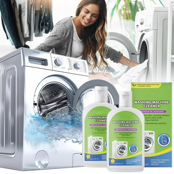 Limpiador de Tanques de Lavado, 2 Unidades, Limpieza Activa, Mantenimiento de La Cavidad de Lavado, 100 Ml