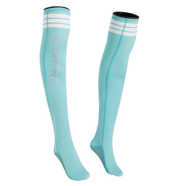 Calcetines de buceo para mujer Zulema Calcetines largos de playa de 1,5 mm traje de neopreno de buceo Azul m