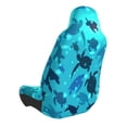 thumbnail image 4 of Lsque World Turtle Day Pattern Car Seat Covers for Front Seats , Waterproof Seat Covers for Cars, Sporty Front Seat Covers,Car Seat Cover Protector Front Seats, 4 of 5