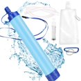thumbnail image 1 of Personal Water Filter for Hiking, Camping, Travel, and Emergency Preparedness (4 Piece) High quality, 1 of 4