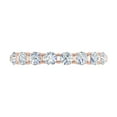 thumbnail image 3 of 1 Carat Diamond Wedding Band Ring in 14K Rose Gold (Ring Size 8.5) - IGI Certified, 3 of 5