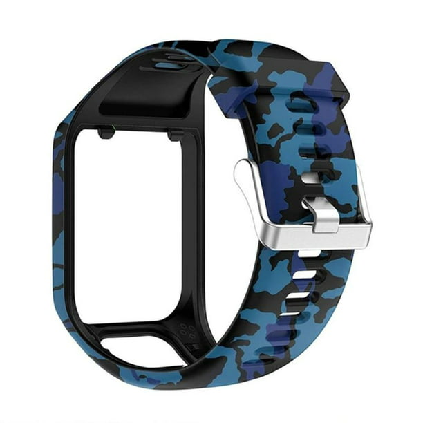 High Quality Silicone Replacement Wrist Watch Band Strap Fit TomTom Runner 3 Spark 3 GPS Sport Watch Fit Tom Tom 2 3 Series - Walmart.com