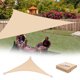 thumbnail image 2 of Sombrilla triangular Sombrilla con 95 % de bloqueo para patio, jardín trasero y actividades al aire libre con kit de fijación, 2 of 4