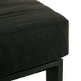 thumbnail image 3 of V Shape Corner Chair In Aluminum - Modern With Cushions Aluminum, Black And Harmony, 3 of 6