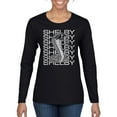 thumbnail image 2 of Wild Bobby Ford Shelby All-Over Cobra Women Graphic Long Sleeve Tee, 2 of 6