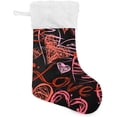 thumbnail image 7 of SKYSONIC Christmas Stockings 2PCS,Big Xmas Stockings Gift Decorations and Party Supplies,Used for Fireplace Decoration Socks-Beautiful Love Heats, 7 of 7