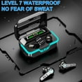 thumbnail image 4 of Wireless Earbuds Bluetooth Headphones with Large Charging Case and Phone Charging Function, IPX5 Waterproof, Hi-Fi Stereo Sound, Touch Control, for iOS/Android, 4 of 7