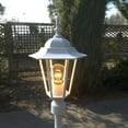 thumbnail image 2 of Jerry Waterproof Anti-Corrosion ETL Certified Light Post Lantern, Cast Aluminum, Textured White, 2 of 5