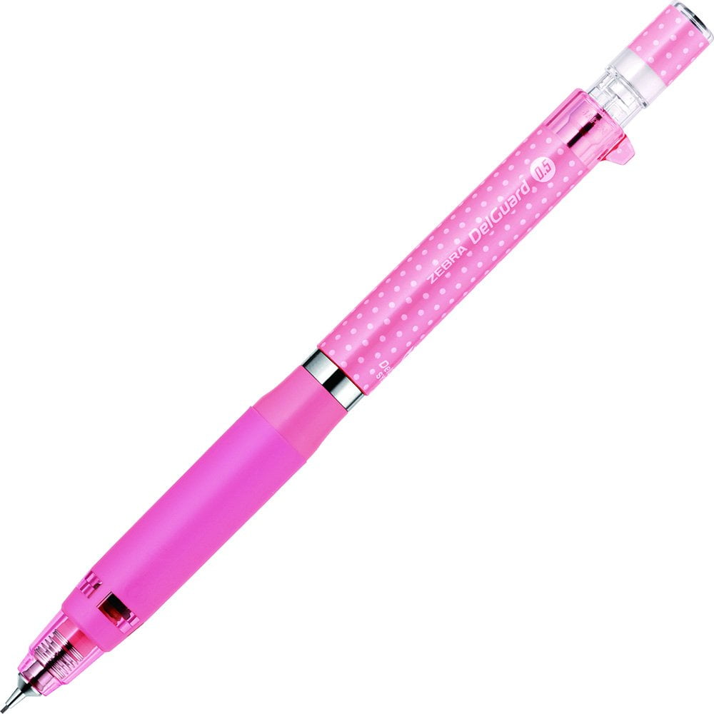 Zebra Mechanical Pencil DelGuard Type ER 0.5 Limited Color Dot Pink P