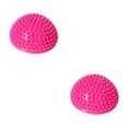 thumbnail image 1 of Bolas de yoga semicirculares Greeniant 2Conjunto Rosa roja, 1 of 6