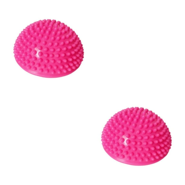 Pelotas de yoga semicirculares Sonducket Balance Pod Rosa roja 2Conjunto