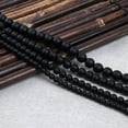 thumbnail image 5 of U8MO New Black Dull Polish Stone Loose Beads Jewelry Making DIY Beads 4~14mm-4mm-92pcs (approx.), 5 of 6
