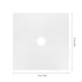 thumbnail image 4 of Reusable Stove Protector, Gas Stove Mat, Dishwasher Safe For Restaurant Black / Silver Home Kitchen Accessory Silver, 4 of 8