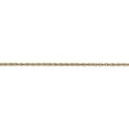 thumbnail image 3 of Auriga Fine Jewelry 14K Yellow Gold 1.15mm Cable Rope Chain Necklace 24inch for Women, 3 of 6