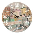 thumbnail image 2 of Designart 1 in Quartz Traditional Wall Clock, 2 of 5