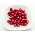 thumbnail image 4 of U8MO 1000 Plastic Faux Pearl Round Beads 8mm Imitation Pearl Color Choice Wholesales-Pink, 4 of 6